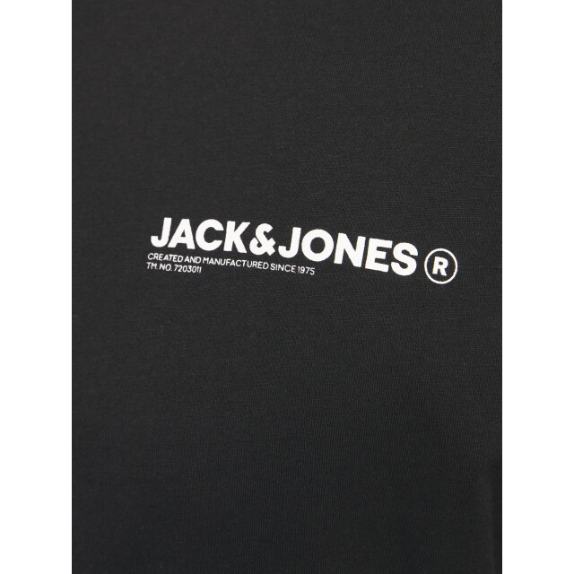 Jack & Jones Heren t-shirt jjhawaii ronde hals 12269334-Zwart large