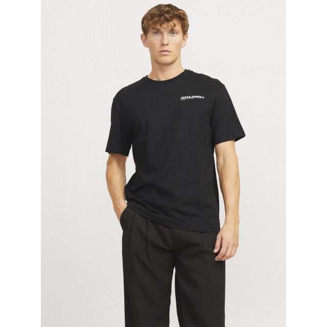 Jack & Jones Heren t-shirt jjhawaii ronde hals 12269334-Zwart large
