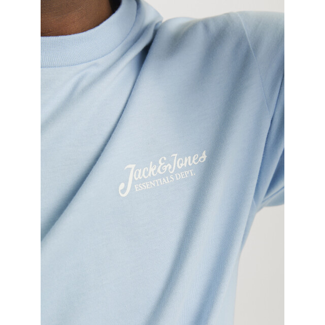 Jack & Jones Heren t-shirt jjbeau ronde hals 12268434-Blauw large