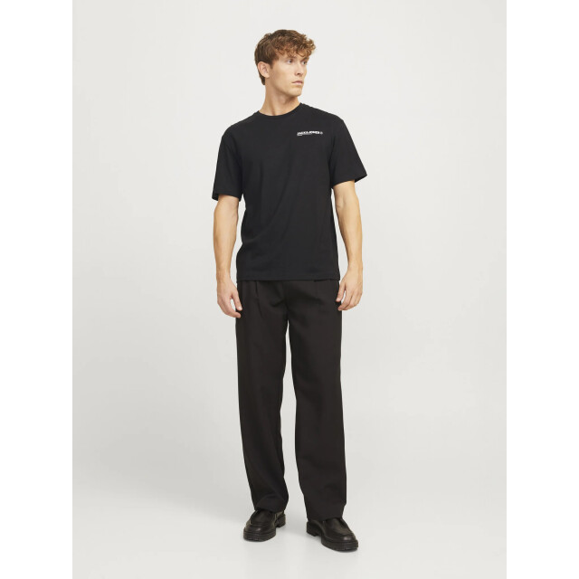 Jack & Jones Heren t-shirt jjhawaii ronde hals 12269334-Zwart large