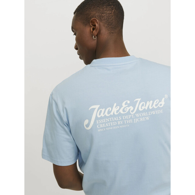 Jack & Jones Heren t-shirt jjbeau ronde hals 12268434-Blauw large