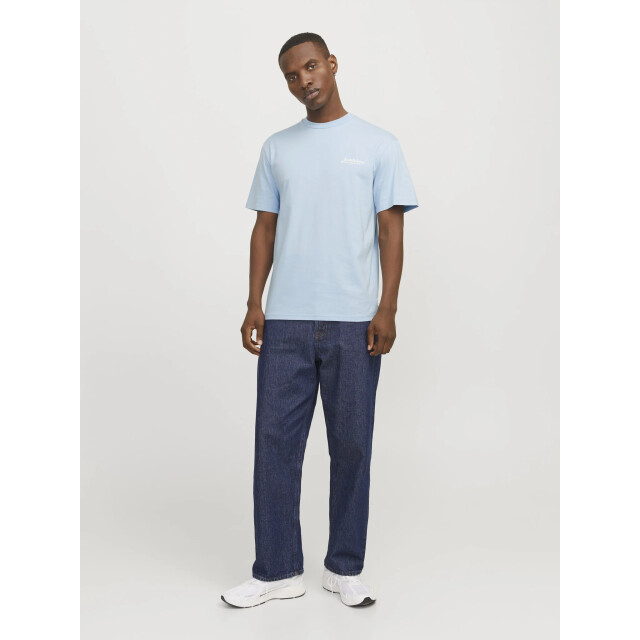 Jack & Jones Heren t-shirt jjbeau ronde hals 12268434-Blauw large