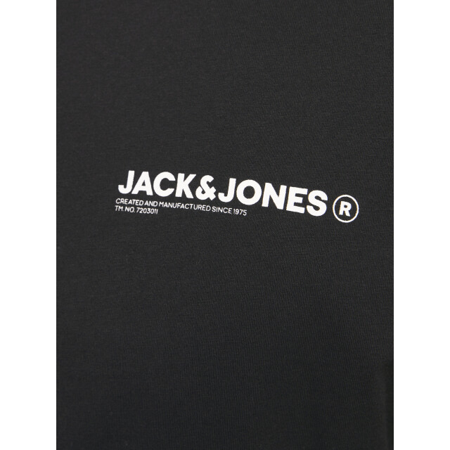 Jack & Jones Heren t-shirt jjhawaii ronde hals 12269334-Zwart large