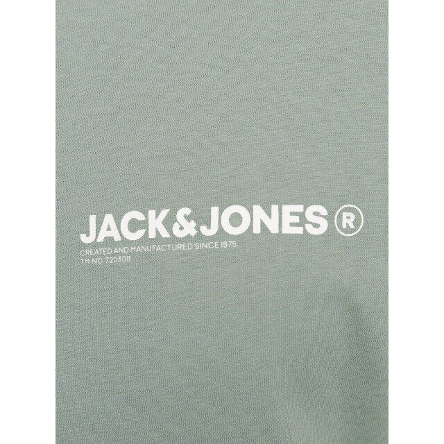 Jack & Jones Heren t-shirt jjhawaii ronde hals 12269334-Groen large