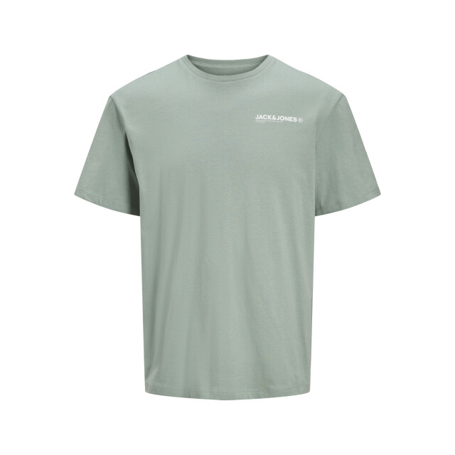 Jack & Jones Heren t-shirt jjhawaii ronde hals 12269334-Groen large