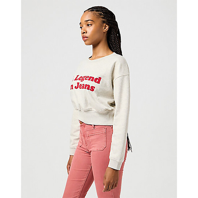 Wrangler Relaxed sweatshirt oat 112362582 large