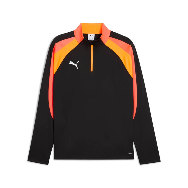 Puma individualliga 1/4 zip top t-shirt voetbal train lm heren - 068293_990-S large