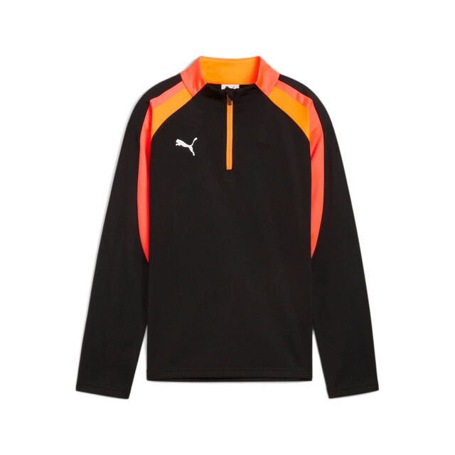 Puma individualliga 1/4 zip top t-shirt voetbal train lm jonge - 068294_990-176 large