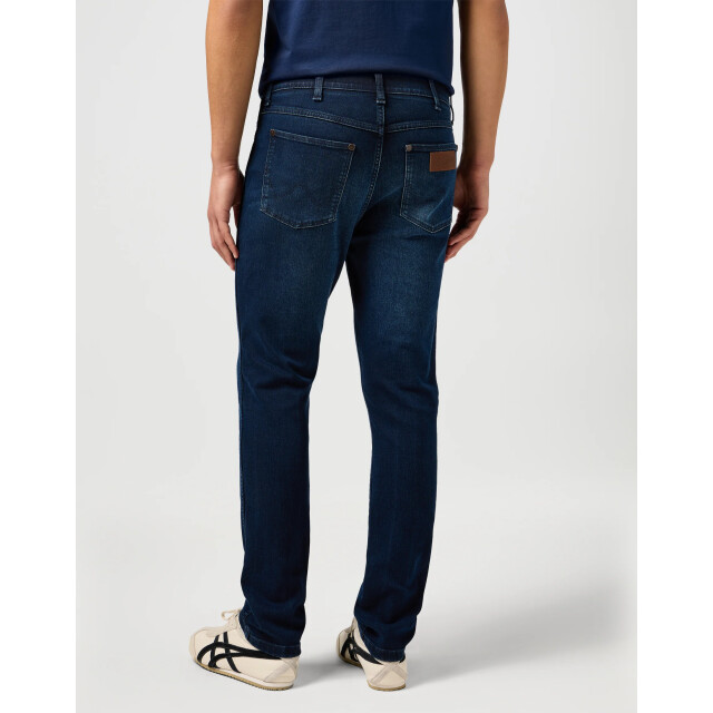 Wrangler Larston heren slim-fit jeans sapphire stone WRANGLER 112362455 Larston SapphireStone large