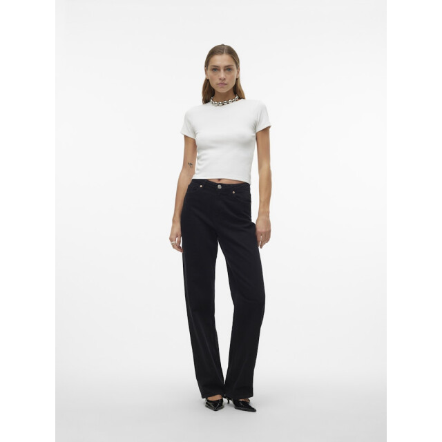 Vero Moda vmchloe ss short top ga jrs noos 10306894 snow white 06011.112.0137 large