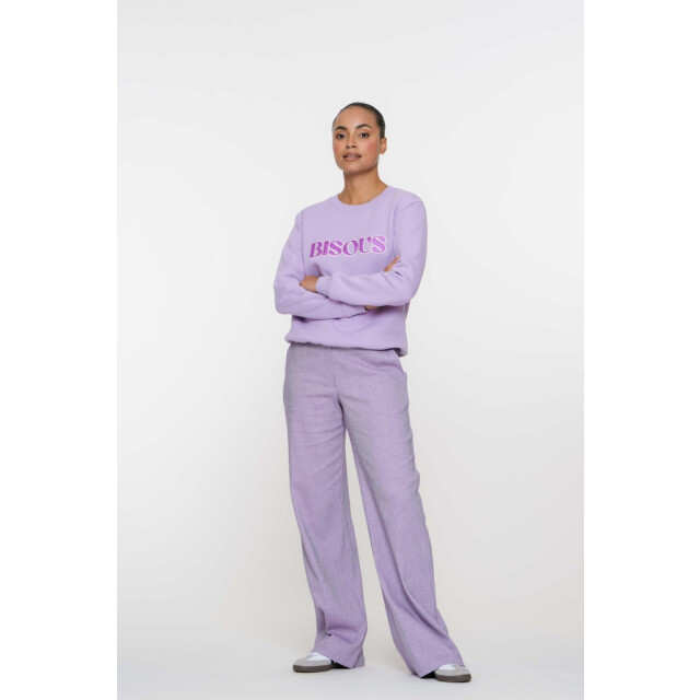 Geisha sweater with application 42850-24 380 purple 06721.770.0012 large