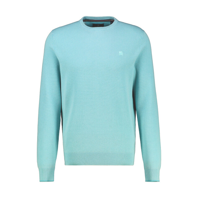 Lerros Heren sweater 2523012 456 coastal blue Lerros Sweater 2525012 456CoastalBlue large