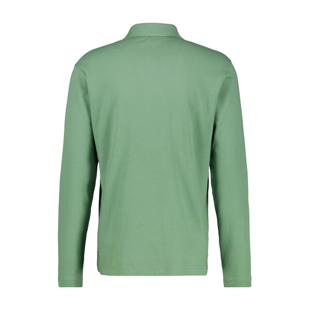 Lerros Heren polo 2524243 612 sage green Lerros Trui 2524243 612SageGreen large