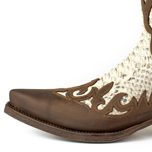Mayura Boots Cowboy laarzen desert-2567 crazy old sadale / blanco DESERT-2567 CRAZY OLD SADALE / PYTHON BLANCO large