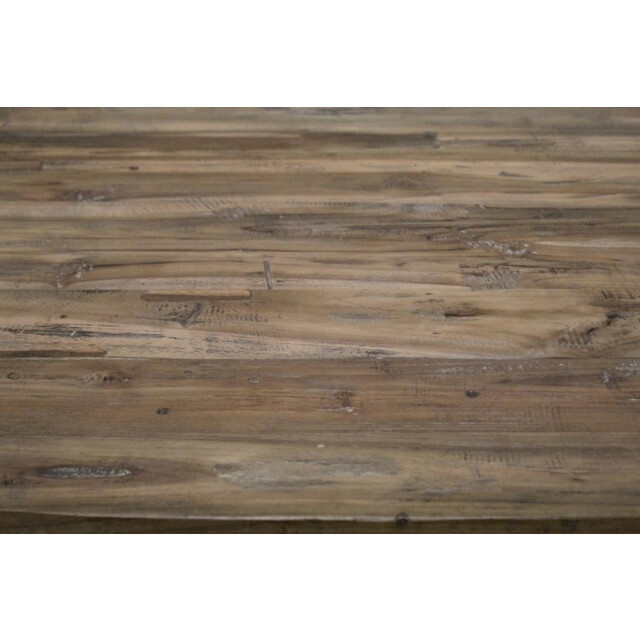 HSM Collection -ovaal tafelblad -180x100x4-bruin-teak 2922717 large