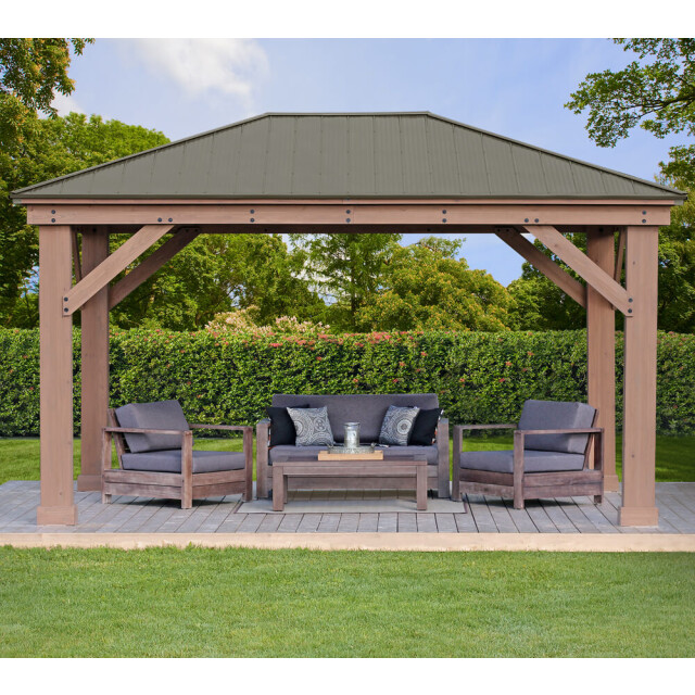 Westmann Paviljoen gazebo devon 12x16 490x371x315 cm - 3060538 large