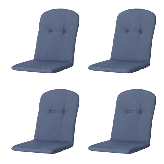 Madison Kussen kuip hoog panama safier blue 45x96 - 4 stuks 2911417 large
