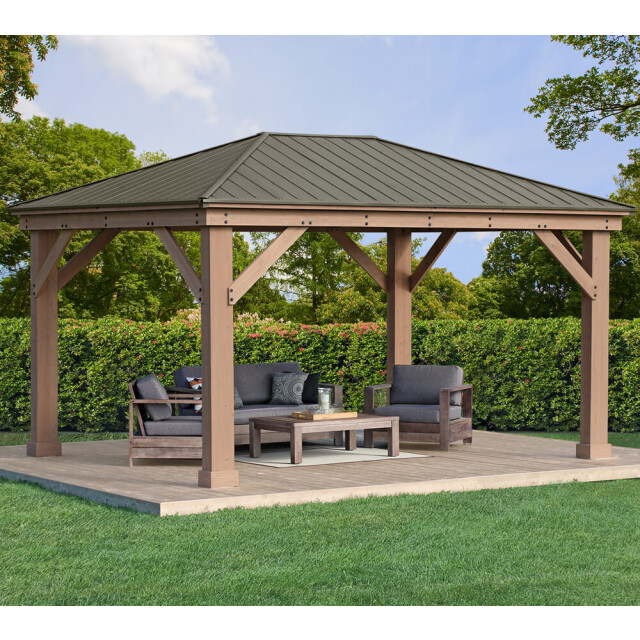 Westmann Paviljoen gazebo devon 12x16 490x371x315 cm - 3060538 large