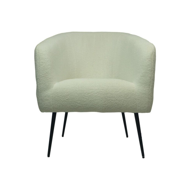 HSM Collection -fauteuil bouclé-77x68x83--stof/metaal 2922962 large