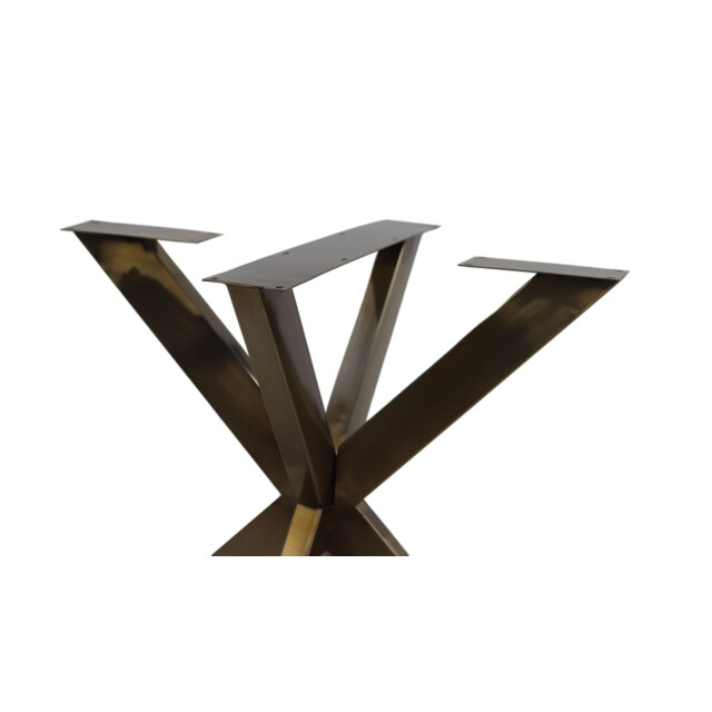 HSM Collection -tafelpoot model x s/2-80x80x72--metaal 2932947 large