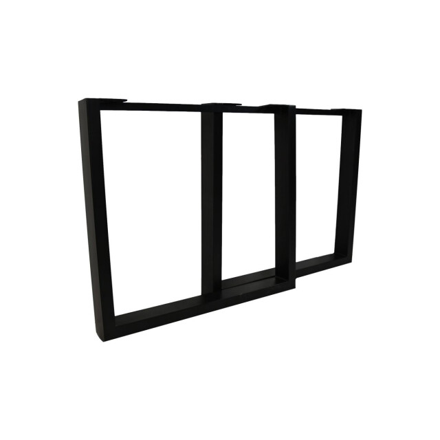 HSM Collection -tafelpoot model u s/2-1-80x10x72 (75x25mm)--metaal 2922865 large