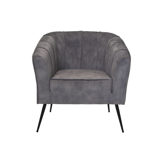 HSM Collection -fauteuil chester-72x71x80-dolfijn -stof/metaal 2922989 large