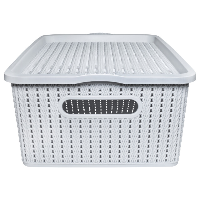 QUVIO Organizer kunststof gevlochten - m 1395479 large