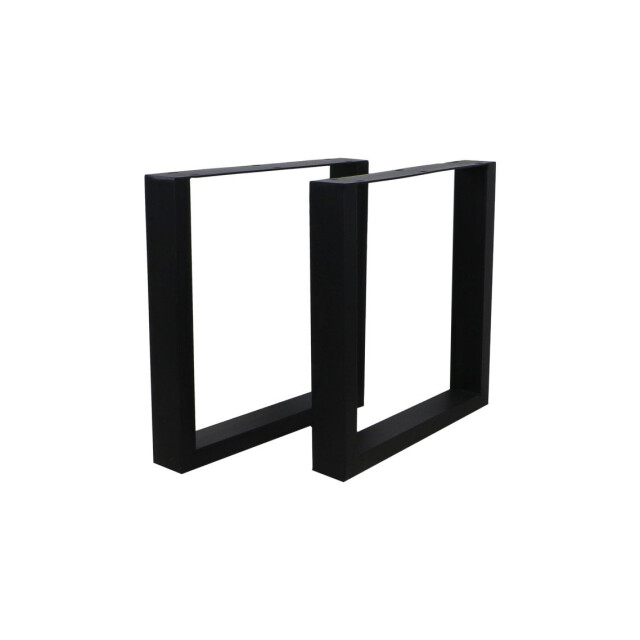 HSM Collection -tafelpoot model u s/2-70x10x69 (10x5)--metaal 2922868 large