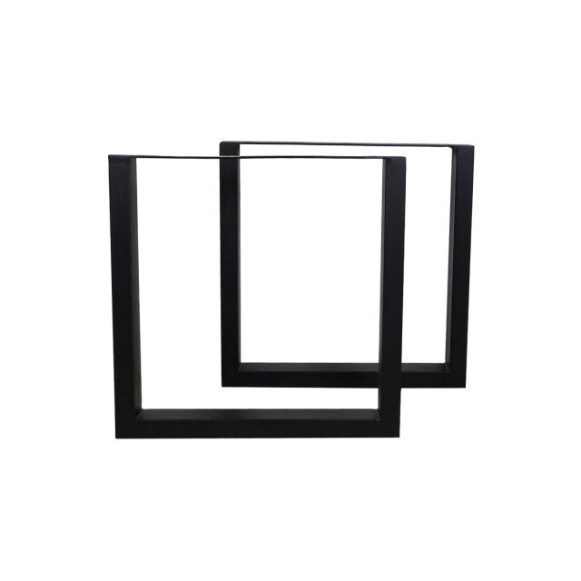 HSM Collection -tafelpoot model u s/2-70x10x69 (10x5)--metaal 2922868 large