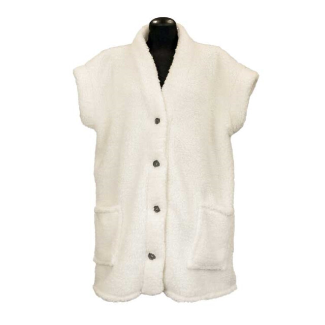 Unique Living bodywarmer mae dove white -70x87cm 3004838 large