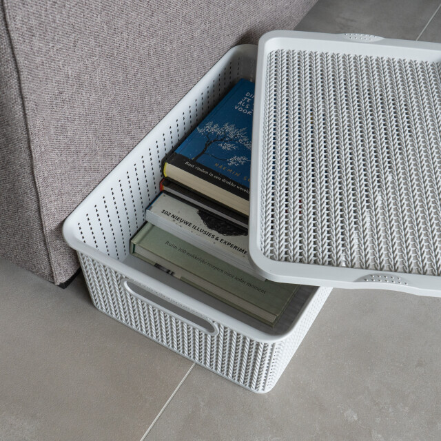 QUVIO Organizer kunststof gevlochten - m 1395479 large