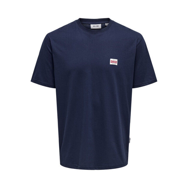 Only & Sons Onsdawson reg ss tee vd navy 5339.37.0363 large