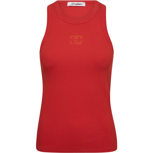 Co'Couture Saharacc enbroidery tank red 33151-358 large