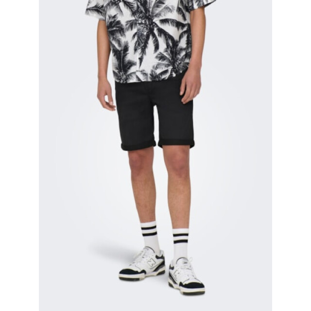 Only & Sons onsply reg blk jog sht pk 8581 22018581 denim 05411.991.0020 large