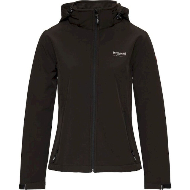Nordberg ingrida softshell softshell jack outdoor dames - 069546_990-XXL large