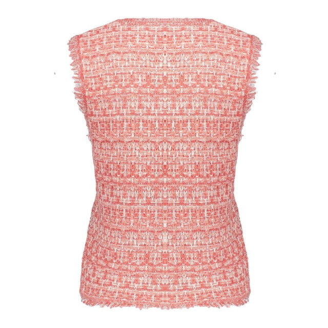 Geisha 54011-10 220 pull sleeveless coral/offwhite 54011-10 220 large