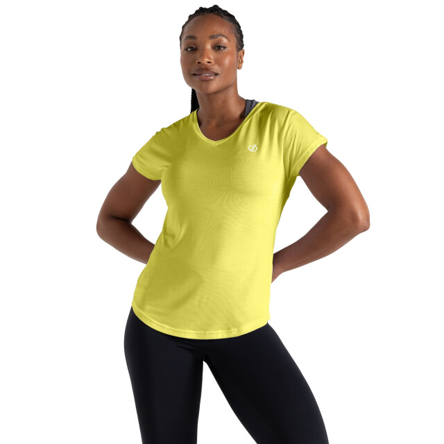 Dare2b Dames vigilant actief t-shirt UTRG4045_yellowplum large