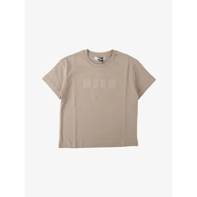 Msgm Jongens t-shirt light interlock S5MSJUTH170-MS014 large