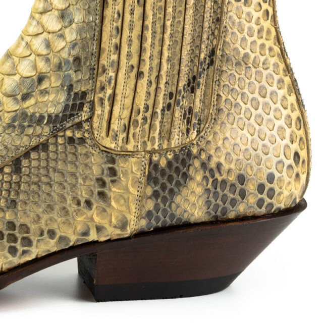 Mayura Boots Cowboy laarzen rock-2500-box negro/piton azul 2575-PYTHON CAMEL 1- Size 44 large