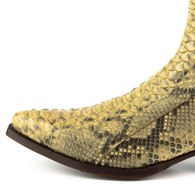 Mayura Boots Cowboy laarzen rock-2500-box negro/piton azul 2575-PYTHON CAMEL 1- Size 44 large
