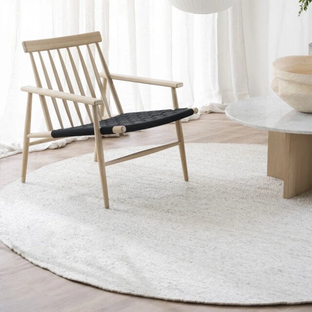 Rowico Home Auckland rond vloerkleed licht Ø 250 cm 2028772 large