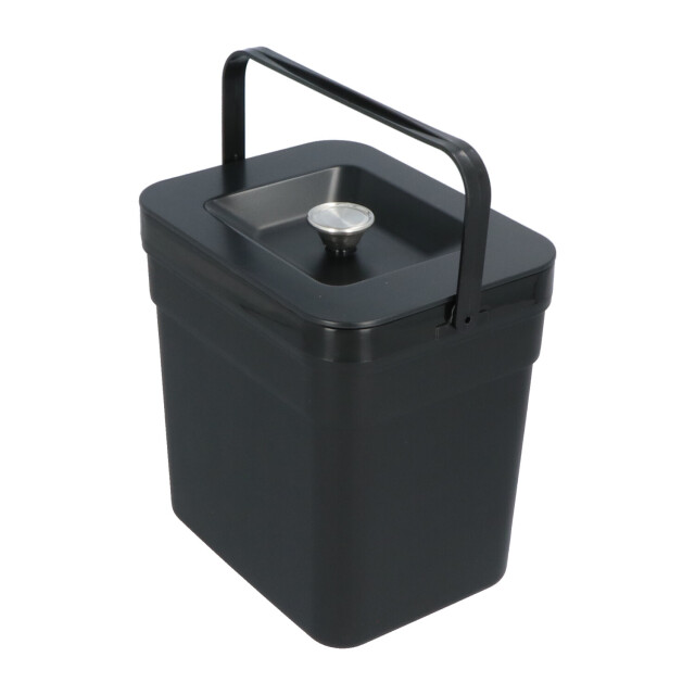 4cookz ® 5 liter gft aanrecht afvalbakje met deksel en hengsel 3047838 large