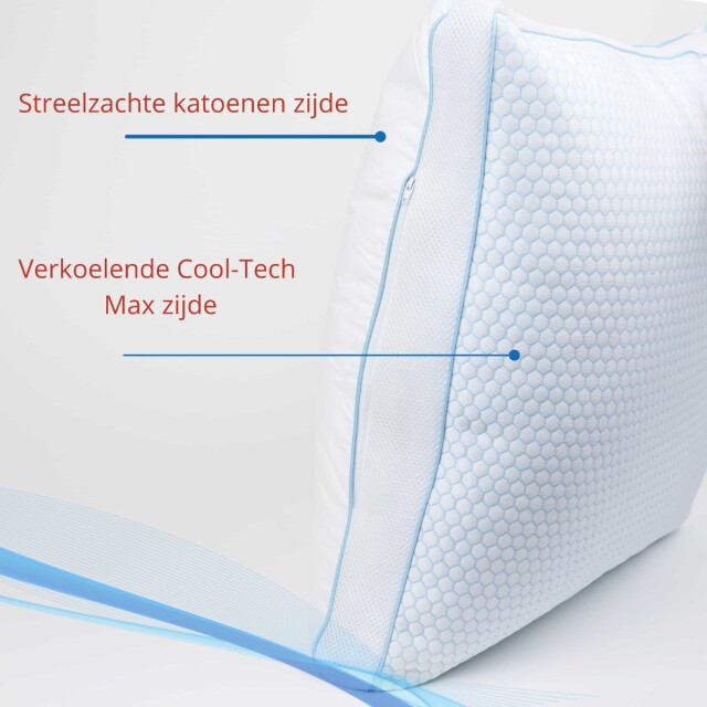 NachtrustOnline Medi dream cool max hoofdkussen 50 x 65 cm ondersteunend koele cool-tech max 3060086 large
