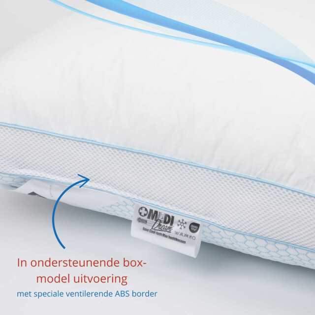 NachtrustOnline Medi dream cool max hoofdkussen 50 x 65 cm ondersteunend koele cool-tech max 3060086 large