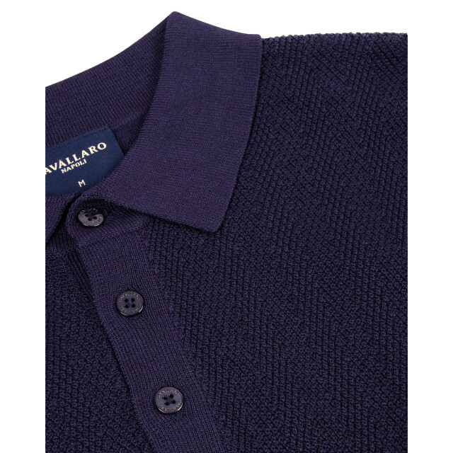 Cavallaro Cavallaro polo met korte mouwen 101980-001-L large