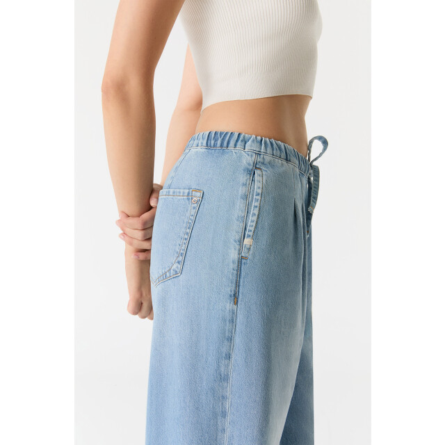 C.O.J. Denim Wide leg jogger light blue Ellen-102 large