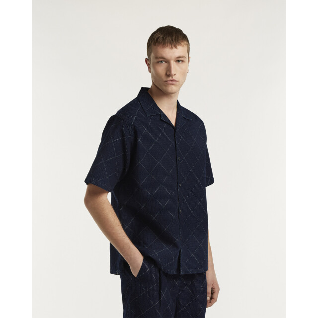 Denham Bowling shirt ij 01-25-01-40-020-12 large