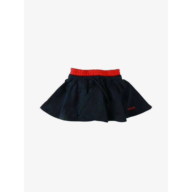 Msgm Meisjes skort twill blue S5MSJGST264-060 large