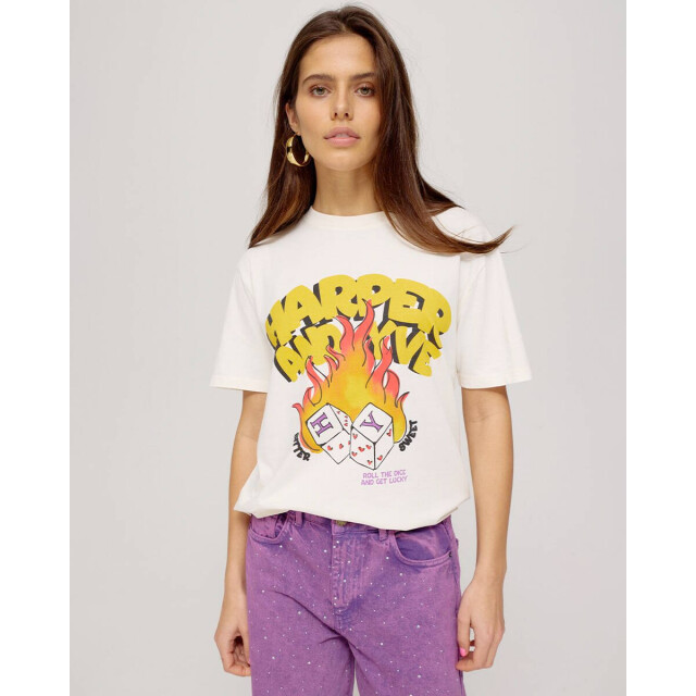 Harper & Yve T-shirt ss25y302 rollthed Harper & Yve T-shirt SS25Y302 ROLLTHED large