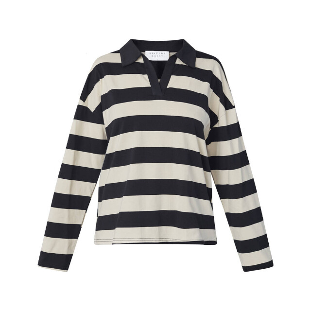 Sisters Point Blouse lange mouw 18553 vivia-polo Sisters Point Top lange mouw 18553 VIVIA-POLO large